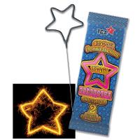 Звездочка Бенгальские огни фигурные купить в Удомле | udomlya.salutsklad.ru