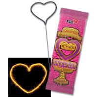 Сердечко Бенгальские огни фигурные купить в Удомле | udomlya.salutsklad.ru