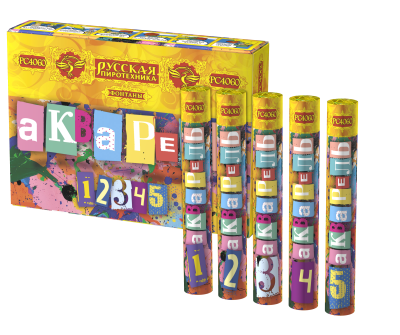 Акварель Фонтан пиротехнический купить в Удомле | udomlya.salutsklad.ru