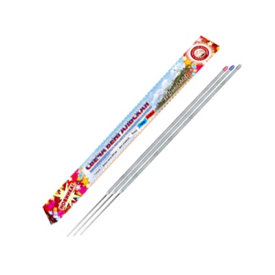 Триколор 300 мм. Бенгальские огни цветные купить в Удомле | udomlya.salutsklad.ru