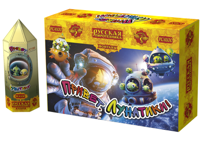 Привет, лунатики! Пиротехнический фонтан купить в Удомле | udomlya.salutsklad.ru