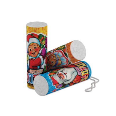 Супер с серпантином Хлопушки купить в Удомле | udomlya.salutsklad.ru