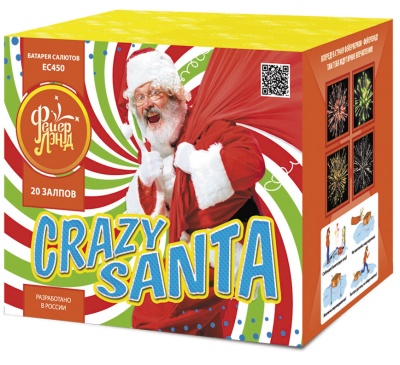 CRAZY SANTA Фейерверк купить в Удомле | udomlya.salutsklad.ru