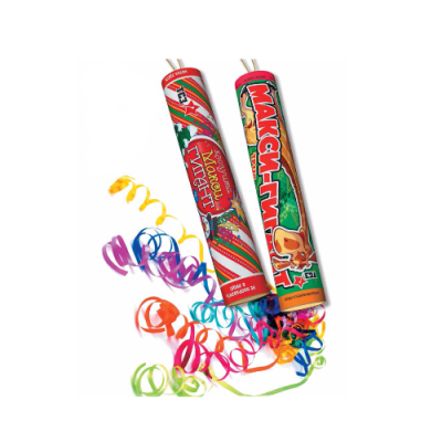 Макси-Гигант с серпантином Хлопушки купить в Удомле | udomlya.salutsklad.ru