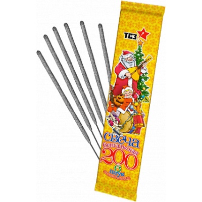 200 мм. Бенгальские огни купить в Удомле | udomlya.salutsklad.ru