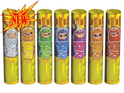 Цветной дым 25 Цветной дым купить в Удомле | udomlya.salutsklad.ru