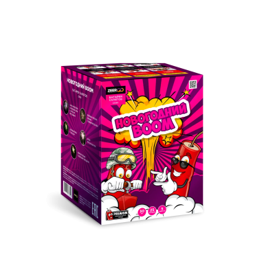 Новогодний BOOM Фейерверк купить в Удомле | udomlya.salutsklad.ru